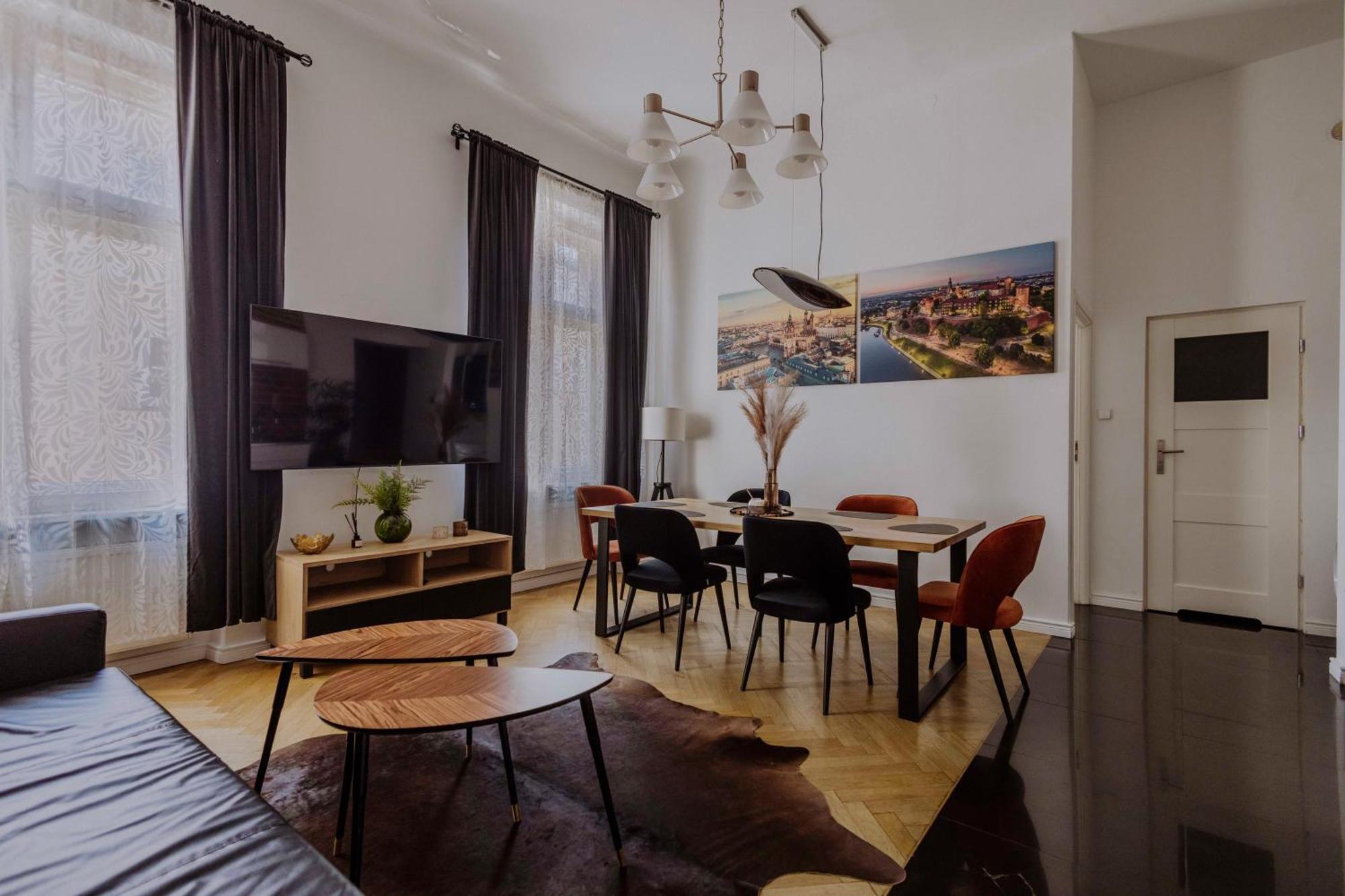 Golden Pearl - Main Square, 100 Sqm, 4 Rooms Krakow Ngoại thất bức ảnh
